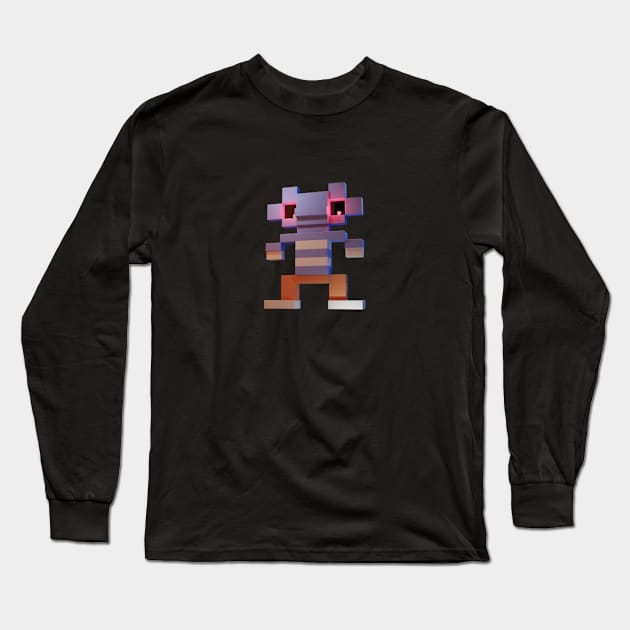 3D Boulderdash Long Sleeve T-Shirt by with Gusto